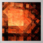 Impresión ligera del arte abstracto de la ventana impresiones