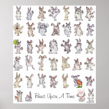 Impresión linda del poster del cuarto de niños de 