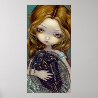 Impresión lowbrow del arte de la fantasía de Trilo Poster
