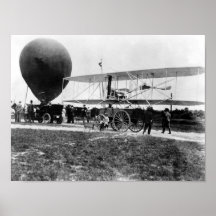 Impresión militar del aviador de Wright Impresiones