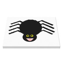 Impresión negra de la lona de la araña impresiones en lona