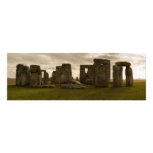 Impresión panorámica de Stonehenge Impresión Fotográfica