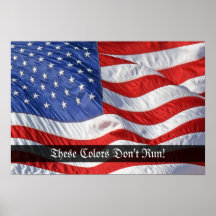 Impresión patriótica del arte de la bandera americ posters
