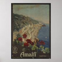 Impresión retra del anuncio del poster del viaje d