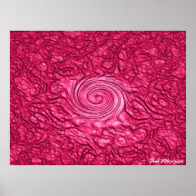 Impresión rosada del poster de Whirlpool