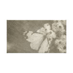 Impresión temática de la mariposa del vintage lona estirada galerías