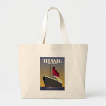 Impresión titánica del art déco del revestimiento  bolsa de mano