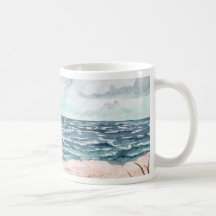 impresión tropical del arte de la pintura de la pl taza de café
