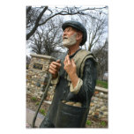 Impresión vieja Sioux Falls SD del hombre de la pa Fotografias