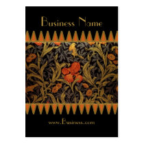 Impresión William Morris 3 del vintage de la tarje tarjetas de negocio