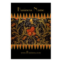 Impresión William Morris 3 del vintage de la tarje Tarjetas De Visita