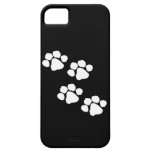 Impresiones animales de la pata iPhone 5 Case-Mate fundas