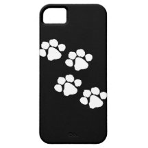 Impresiones animales de la pata iPhone 5 Case-Mate carcasa