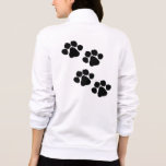 Impresiones animales de una pata chaqueta imprimida