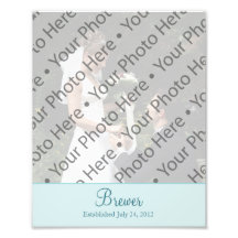 Impresiones de la foto del boda con el texto de en
