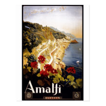 Impresiones retras del anuncio del poster del viaj postal