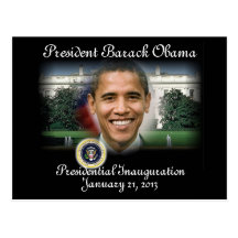 Inauguración 2013 de PRESIDENTE OBAMA Postales