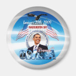 Inauguración de Barack Obama Iman Para Frigorífico