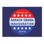 Inauguración de Barack Obama Tarjetas Postales