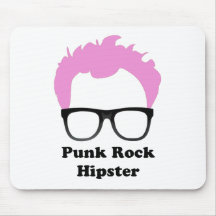 Inconformista del punk rock alfombrillas de raton