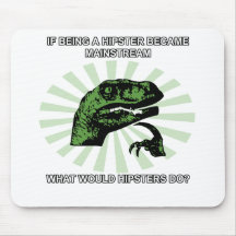 Inconformistas de Philosoraptor Tapete De Raton
