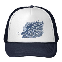 indefinido gorros bordados
