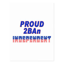 Independiente orgullosa 2BAn Postales