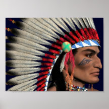 Indian~ ~American Poster