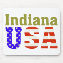 ¡Indiana los E.E.U.U.! Tapete De Raton