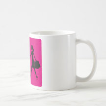Indicador de pelo corto alemán taza de café
