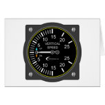 Indicador de velocidad vertical tarjetas