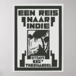 Indie naar de los reis (holandeses) de Een de la c Posters