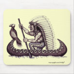 Indio con diseño fresco del mousepad del arte gráf tapetes de raton
