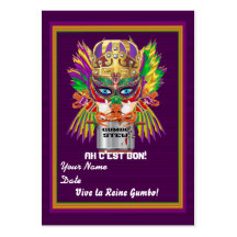 Indirectas de la opinión del tiro del carnaval de  tarjeta de visita
