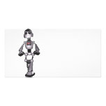 individuo de semitono del robot de la ciencia ficc tarjetas fotograficas 