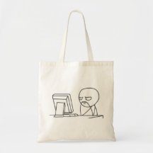 Individuo Meme - bolso del ordenador Bolsa De Mano