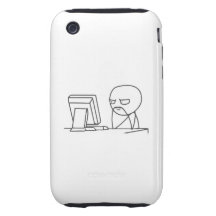Individuo Meme - caso del ordenador del iPhone 3G/ Tough iPhone 3 Fundas