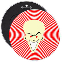 Individuo retro grande de Hypnotizer de la ilusión Pins