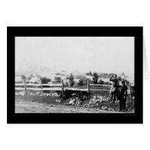 Infantería y campo en Tenallytown 1864 Felicitacion