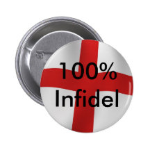Infiel de Inglaterra el 100% Pins
