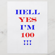 Infierno 100 sí flyer personalizado