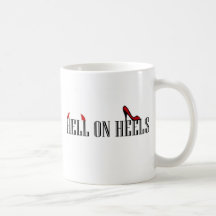 Infierno en los talones tazas