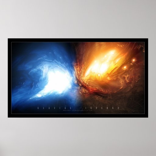 Infierno glacial poster