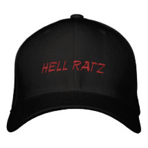 INFIERNO RATZ GORRA DE BÉISBOL BORDADA