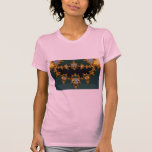Influencia persa hermosa camisetas