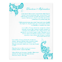 Información elegante del boda del pavo real de Pai Comunicado