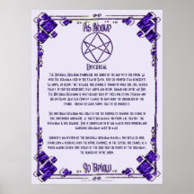 Informativo Unicursal de la púrpura real Poster