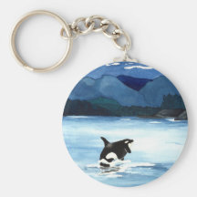 Infracción de la orca llaveros personalizados