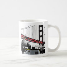 Ingeniero civil taza de café