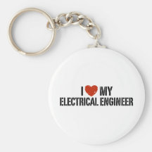 Ingeniero eléctrico llaveros personalizados